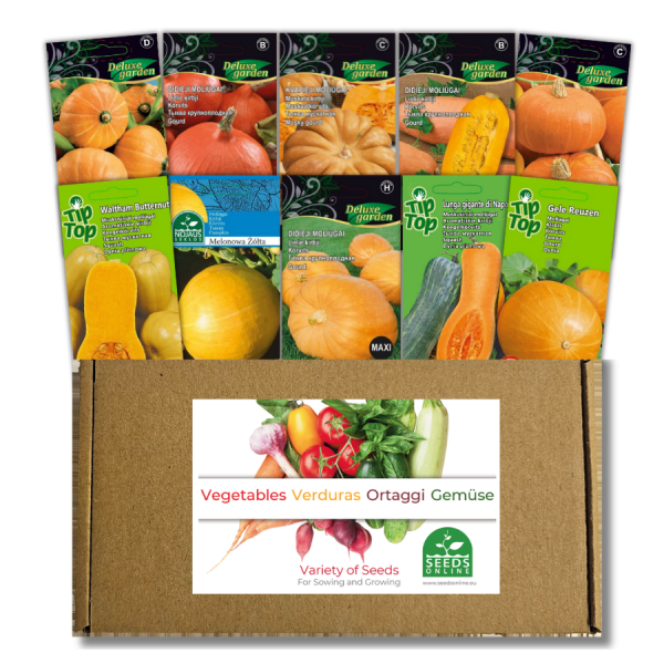 Kõrvitsaseemnete komplekt 10tk