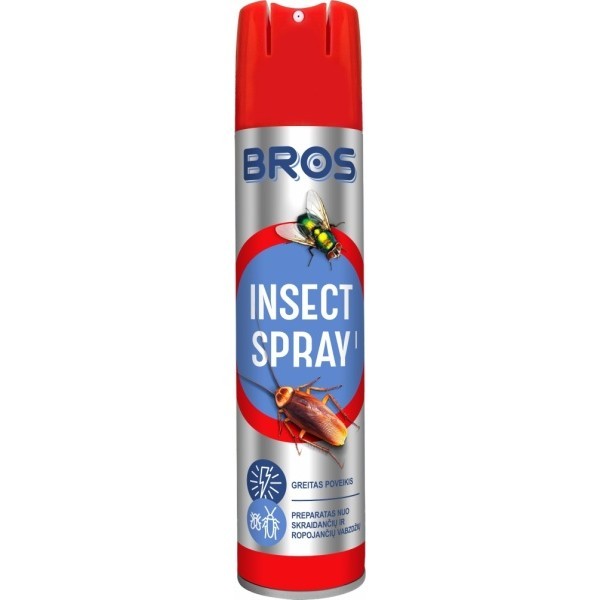 BROS aerosool lendavate ja roomavate putukate vastu 400 ml.