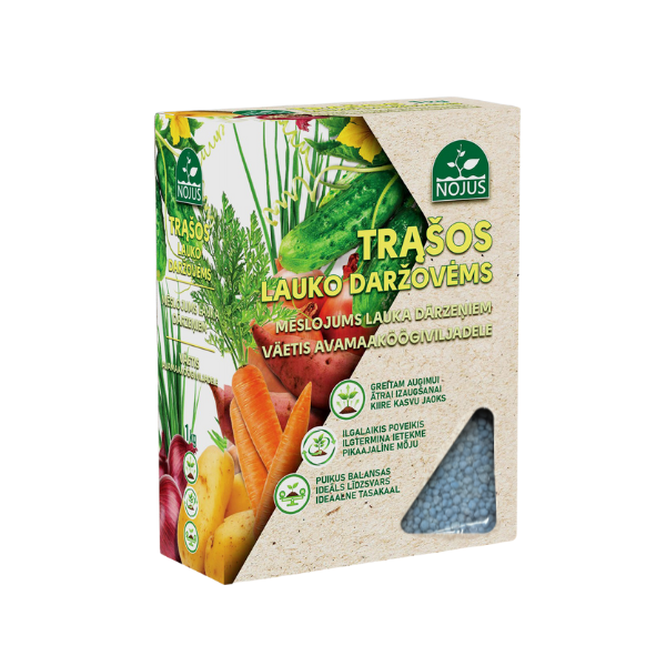 NPK PLUS 12-12-17 väetis avamaa köögiviljadele 1 kg