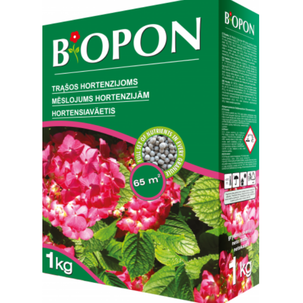 BIOPON  hortensiate väetis 1 kg (graanulid)