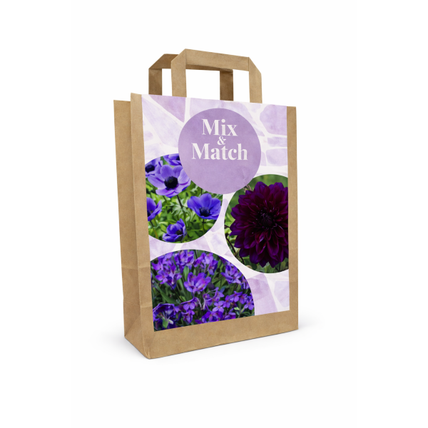 Lillesibulate komplekt ‘Indigo Empress’ 50 tk