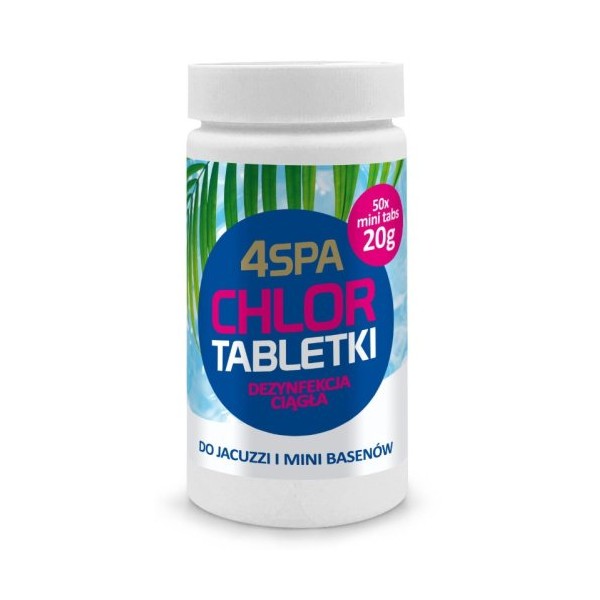 GAMIX 4SPA klooritabletid LONG MINI TABS 20g 1 KG