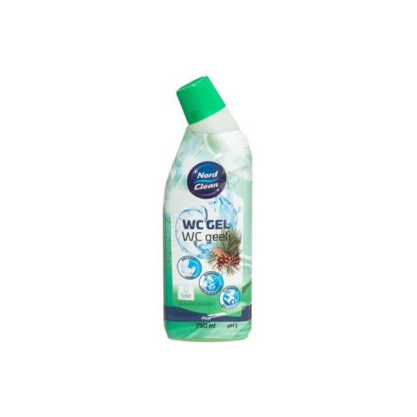 Nord Clean WC-geel Pine 750 ml