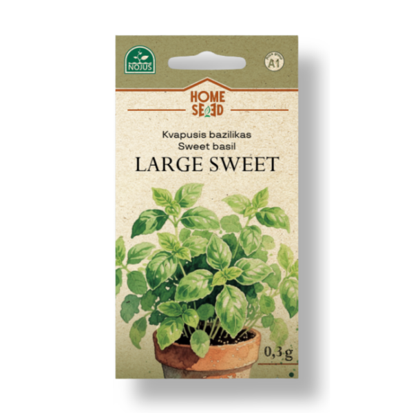 Aromaatne basiilik Large Sweet 0,3 g
