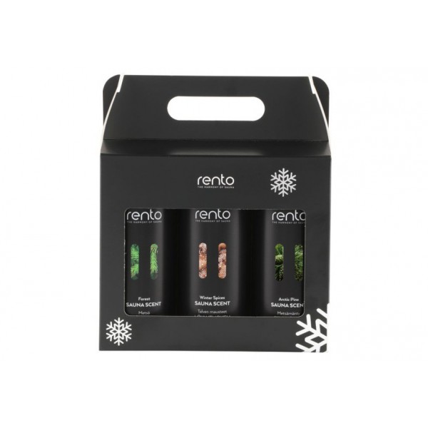 RENTO pirties kvapų dovanų rinkinys 3×400 ml
