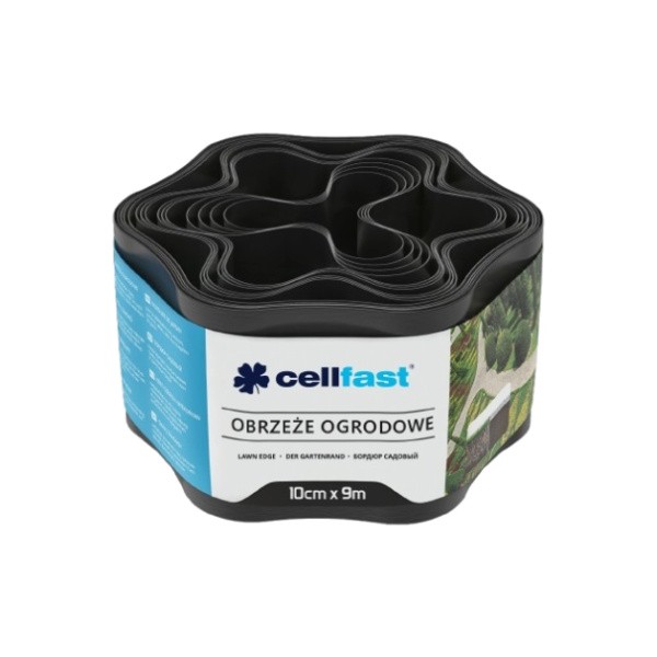 Cellfast aiapiirde must 10 cm x 9 m