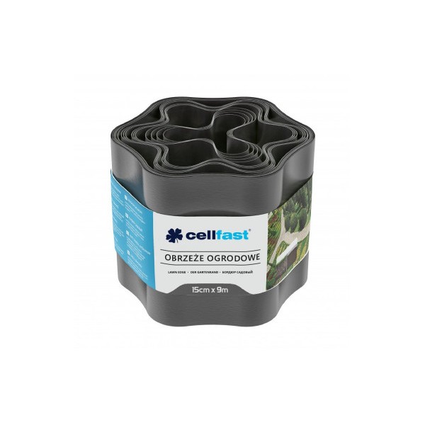 Cellfast aiapiirdeääris, hall, 15 cm x 9 m