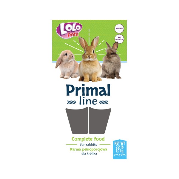 Primal Line täisväärtuslik sööt küülikutele, 1 kg
