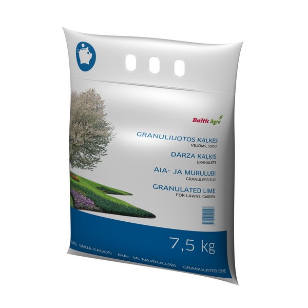 Granuleeritud aia- ja murulubi 7,5 kg