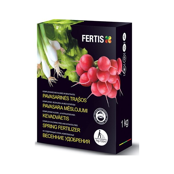 Kevadine kompleksväetis ilma kloori ja nitraatideta 1 KG
