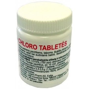 KLOORI TABLETID (8 tk.)