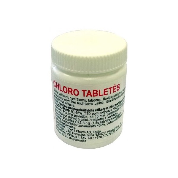 KLOORI TABLETID (8 tk.)