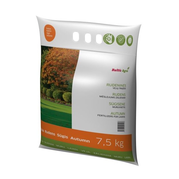 TRĄŠOS VEJOMS RUDENINĖS (7,5 KG)