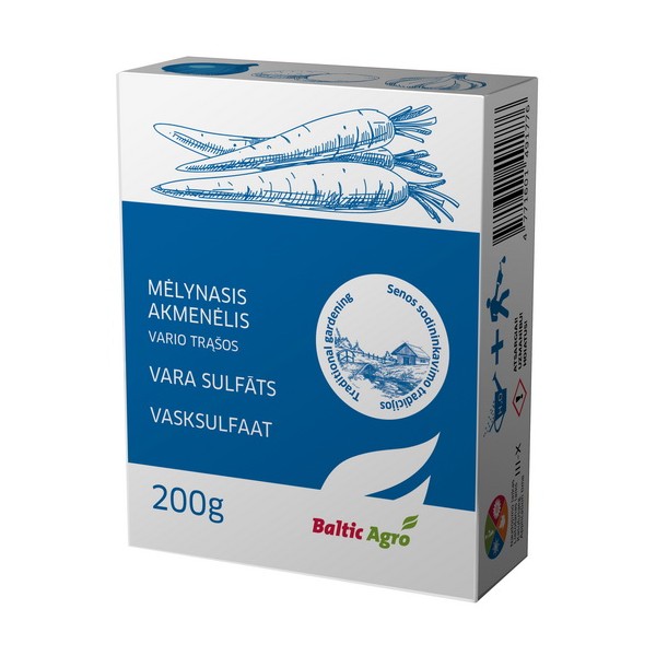 Sinine kristall (Vasksulfaat) 200 g