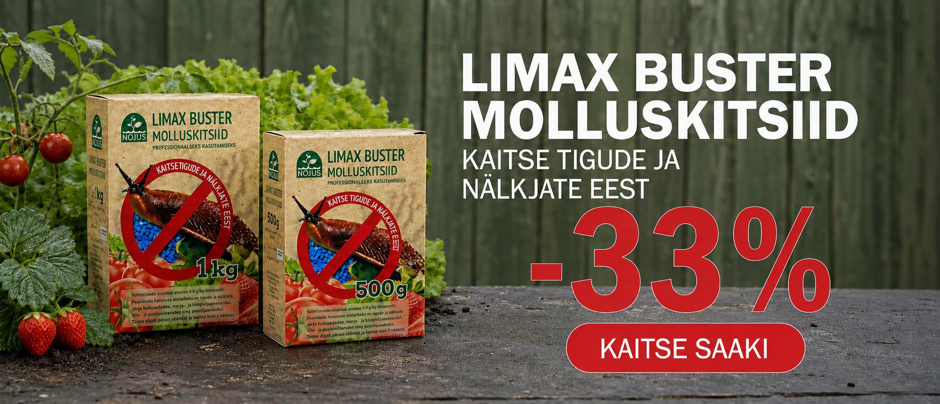 Moliuskocidai -33% EE