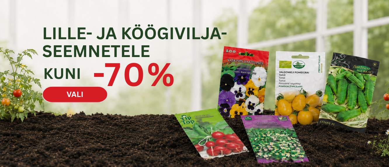 Sėklos -70% EE